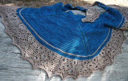 Sandy Skies Shawl