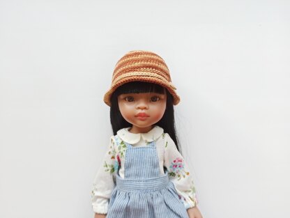 Summer hat for Paola Reina doll