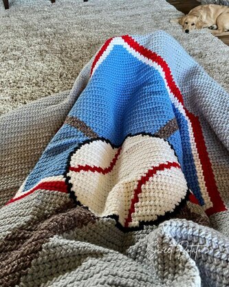 Baseball Softball Blanket