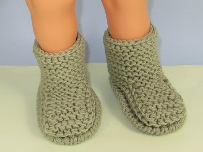 Simple Superfast Children's Garter Stitch Ankle Boots