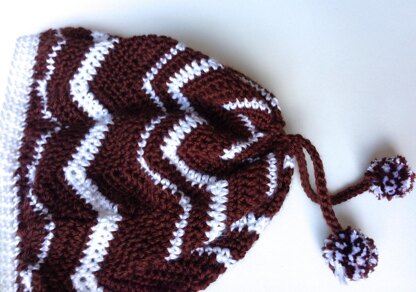 Zig Zag Slouchie 12-118A