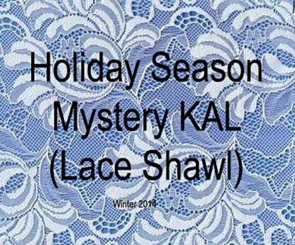 Winter Mystery KAL (lace Shawl) 2014