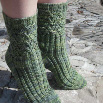 Forest Canopy Socks