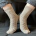 Diamond Smock Socks