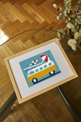 DMC Campervan Tapestry Kit - 12 x 15cm