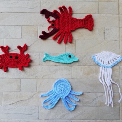 Under the sea appliques