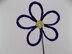 Recycled Crochet Daisy Flowers