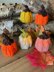 Mini Glow Pumpkins Ferrero or LED tealight cover Autumn Halloween decor