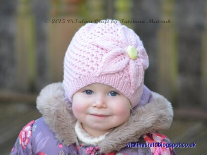 Cherry Flower Hat