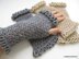 Crochet Wrist Warmers With Ruffled Edges