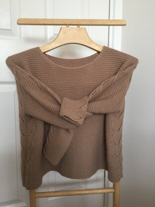 Boxy Jumper in Rowan Cotton Cashmere - Downloadable PDF