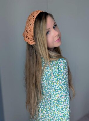 Crochet Lovely Cottage Bandana Pattern