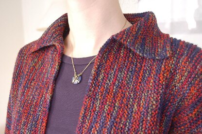Side-to-Side Cardigan to Knit