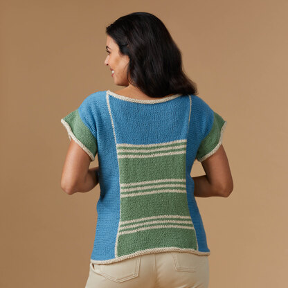 1309 Nashira - Jumper Knitting Pattern for Women in Valley Yarns Montague