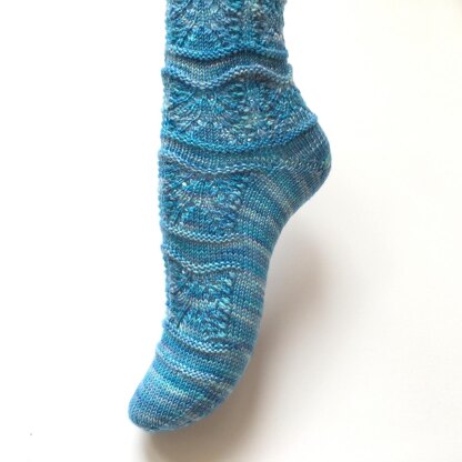 Socken "Baltic Sea Love"