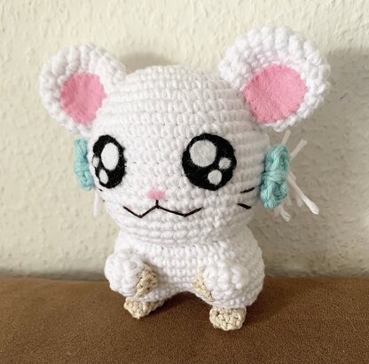 Bijou (Hamtaro) Amigurumi