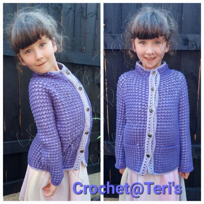 Little Checks Mosaic Cardigan (Child)