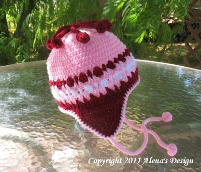 Crochet Cherries Hat