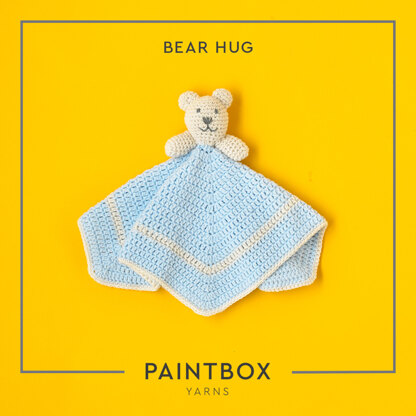 "Bear Hug" - Free Baby Accessory Crochet Pattern - Accessory Crochet Pattern in Paintbox Yarns Baby DK