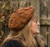 Cabled Beret and Newsboy Cap - Chunky Version