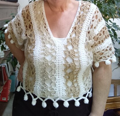 Simple Lacy Summer Top