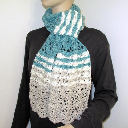 Sand and Sea Scarf