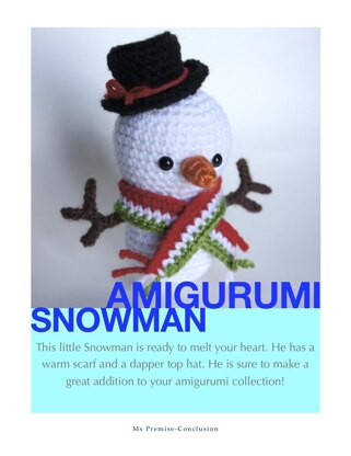Amigurumi Snowman