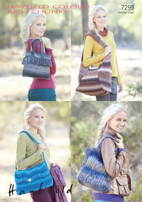 Bags in Hayfield Colour Rich Chunky - 7295 - Downloadable PDF