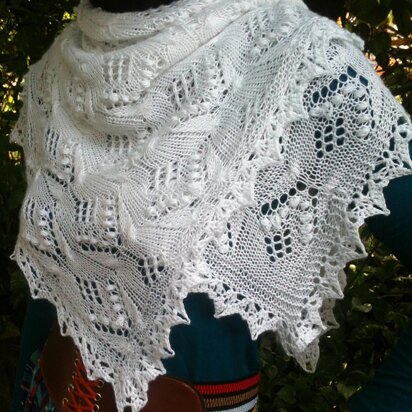 Butterfly Square Shawl