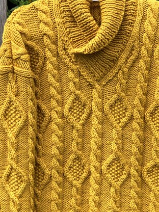 Moffat, Cabled Sweater