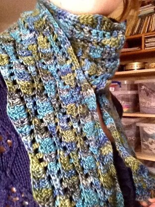 Little Landscapes Crochet Scarf