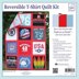 June Tailor Inc Reversible T-Shirt Quilt Kit Sash-In-A-Dash - Red