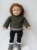 Hot Cocoa Doll Sweater