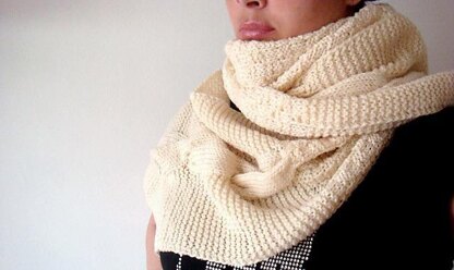 Easy Cabled Scarf