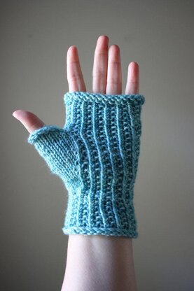 Belgique Fingerless Mittens Mitts