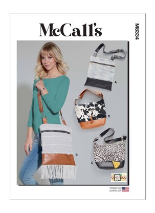 McCall's Bags by Tiny Seamstress Designs M8334 - Paper Pattern, One Size Only