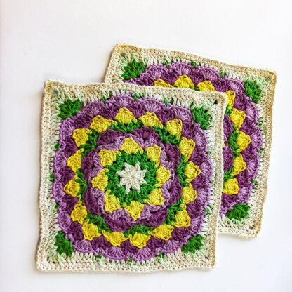 Blooming Daisy 9inch Square