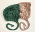 Pattern: baby bonnet lace hat, cotton hat toddler