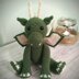 Denzel the Dragon - UK Terminology - Amigurumi