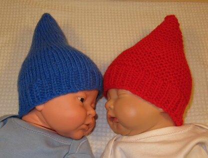 Preemie and Tiny Baby Gnome Hats