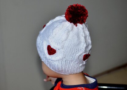 Sweet Hearts Valentine Hat