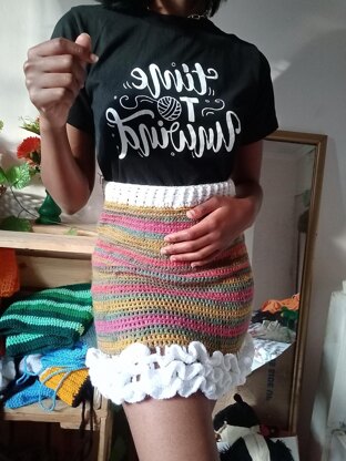 LUNA CROCHET SKIRT