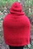 Knitted Red Riding Hood Poncho