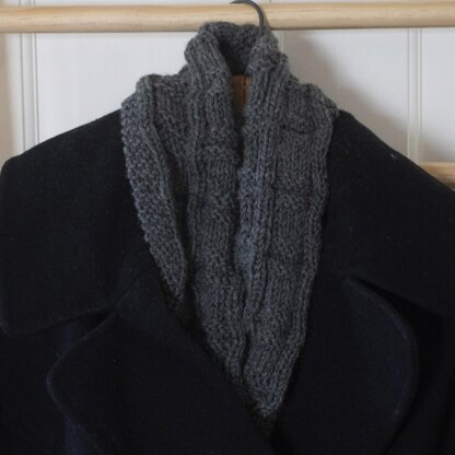 Knit Squares Scarf