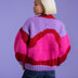 Everyday Surrealist Sweater - Free Knitting Pattern for Women in Paintbox Yarns Wool Blend Super Chunky