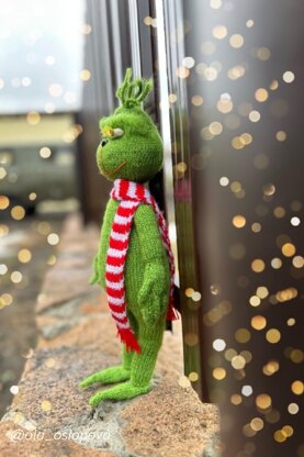 Grinch knitting pattern