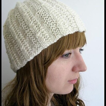 Reversible Cable Twist Hat