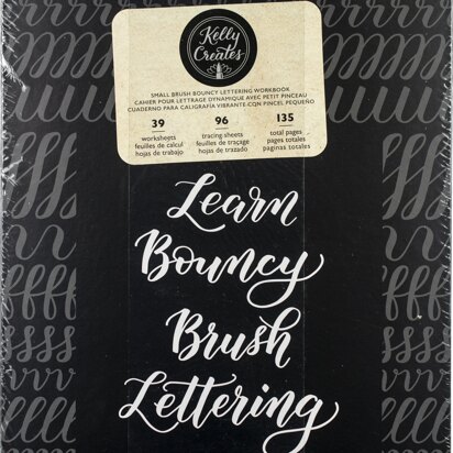 American Crafts Kelly Creates Small Brush Workbook 8.5"X12.3" 135/Pkg - Bouncy
