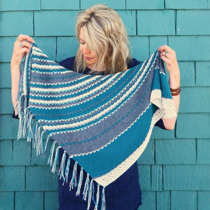 Olive Knits Pacific Grove Shawl PDF