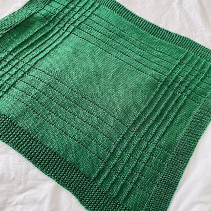 Crossed Corner Blanket